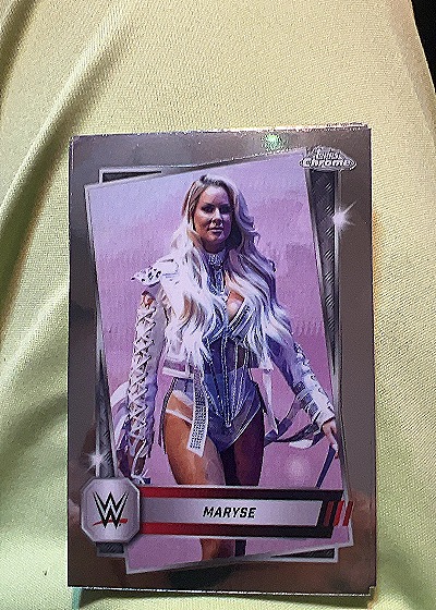 2025 Topps Chrome WWE Maryse — front