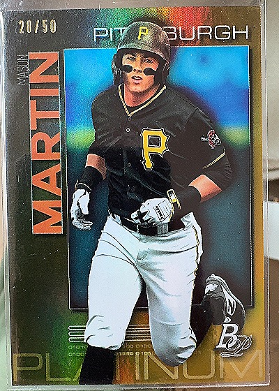 2020 Bowman Platinum Mason Martin — front