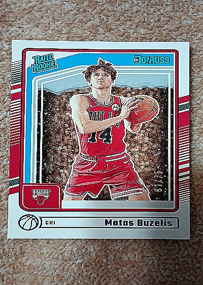 Matas Buzelis Rated Rookie — front