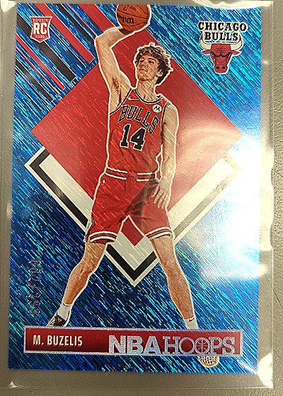 2024 Panini NBA Hoops #295 Matas Buzelis — front