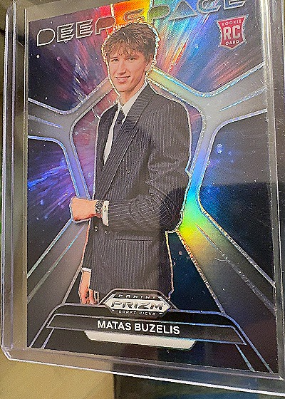 2024 Panini Prizm Draft Picks Deep Space Matas Buzelis RC — front