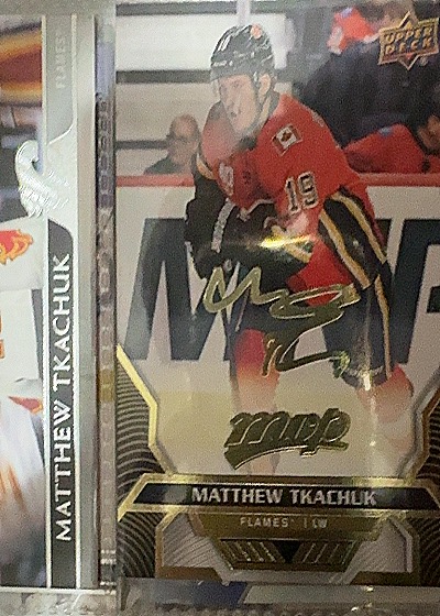 2019 Upper Deck MVP Matthew Tkachuk — front