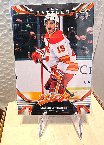 2022-23 Upper Deck MVP Ice Battles Matthew Tkachuk — front