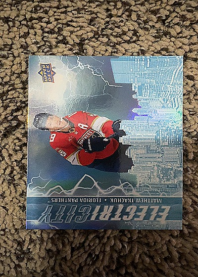 Matthew Tkachuk 2024-25 Upper Deck ElectriCITY — front
