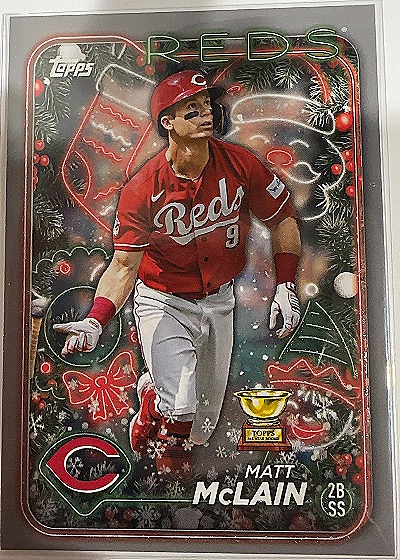 2024 Topps #H185 Matt McLain — front