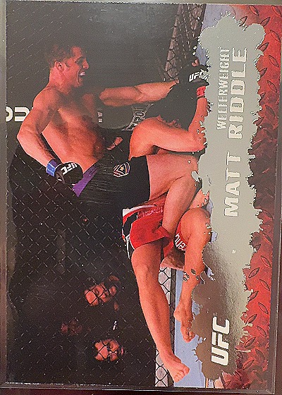 Matt Riddle 2009 Topps UFC — front