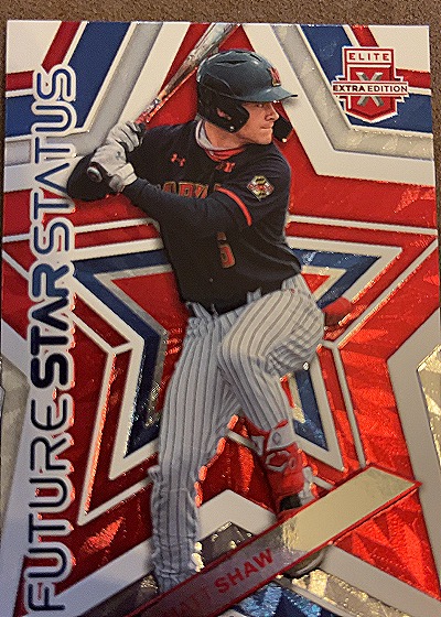 2023 Panini Elite Extra Edition Future Star Status Matt Shaw — front