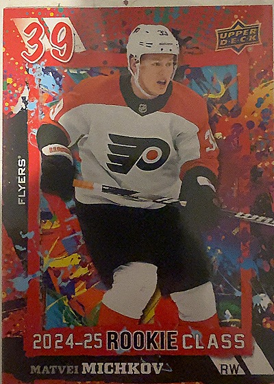 2024-25 Upper Deck Rookie Class Matvei Michkov — front