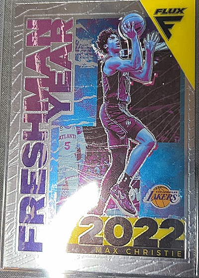 2022-23 Panini Flux Freshman Year Max Christie — front