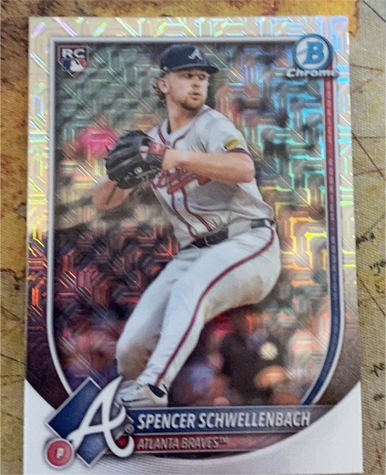 2025 Bowman Chrome #78 Spencer Schwellenbach — front