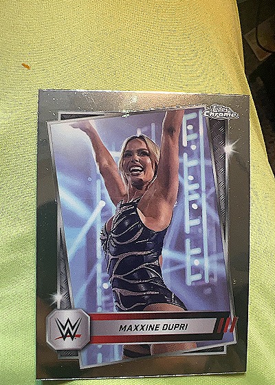 2025 Topps Chrome WWE Maxxine Dupri — front