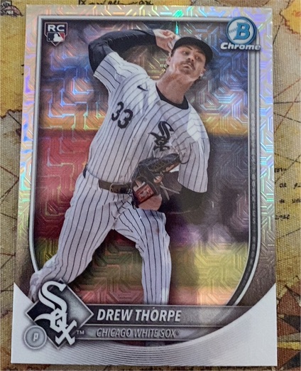 2025 Bowman Chrome #8 Drew Thorpe — front