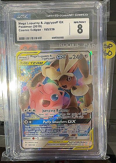 Mega Lopunny & Jigglypuff GX — front
