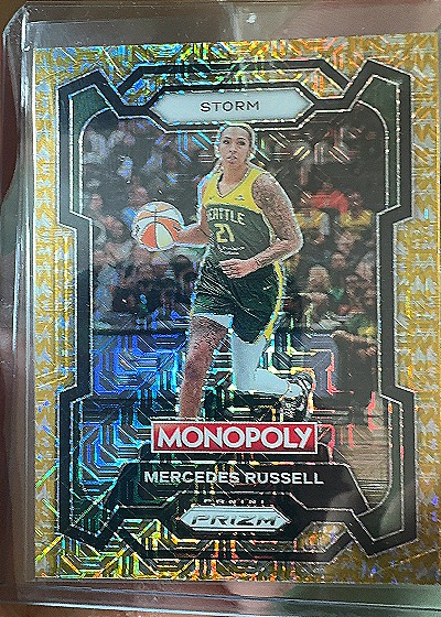 2024 Panini Prizm Monopoly WNBA Mercedes Russell — front