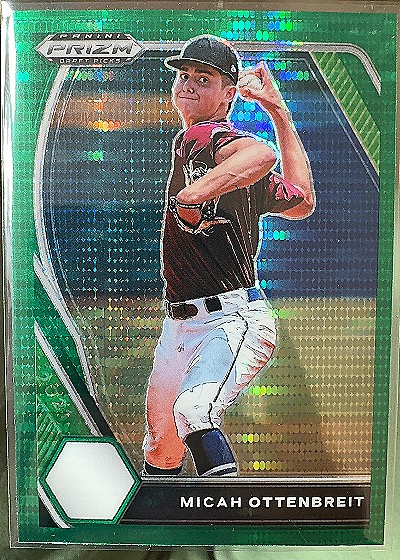 2021 Panini Prizm Draft Picks Micah Ottenbreit — front