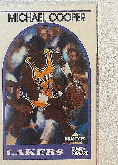 1989 NBA Hoops #N/A Michael Cooper — front