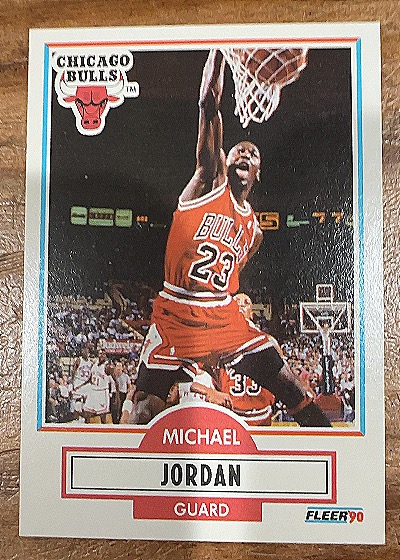 1990-91 Fleer Michael Jordan #26 — front