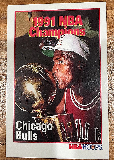 1991 NBA Champions — front