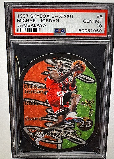 1997 Skybox E-X2001 Jambalaya Michael Jordan — front