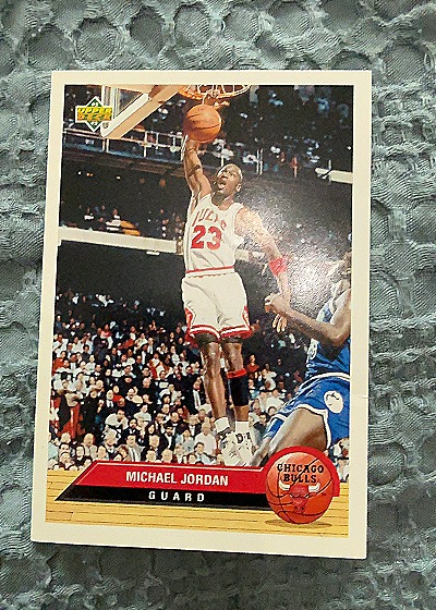Michael Jordan 1992-93 Upper Deck McDonald's — front