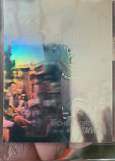 Michael Jordan MVP — front