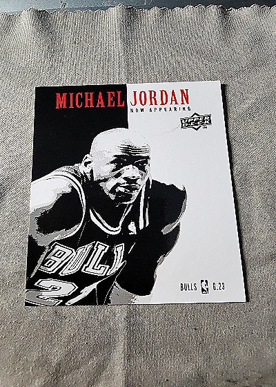 Michael Jordan Now Appearing — front