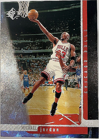 1996-97 Upper Deck SP Michael Jordan #16 — front
