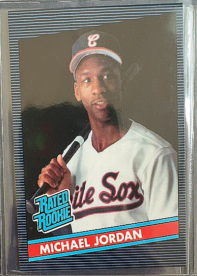 Michael Jordan Rated Rookie — front