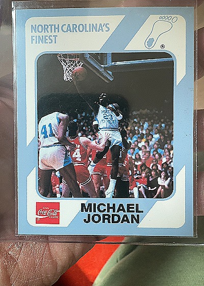 North Carolina's Finest Michael Jordan — front