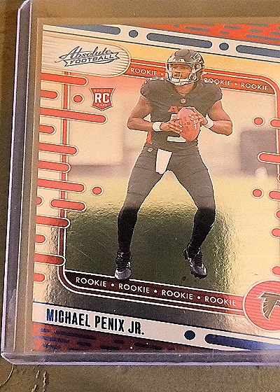 2024 Panini Absolute Michael Penix Jr. Rookie — front