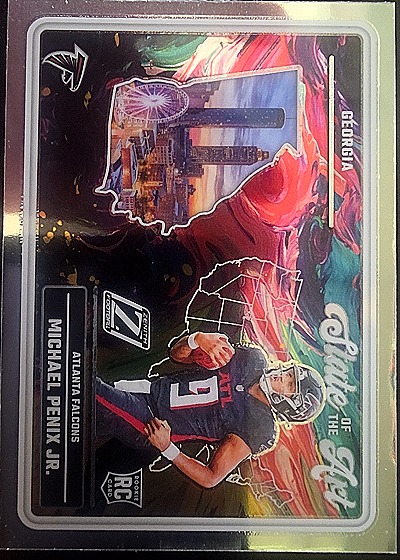 2024 Panini Zenith State of the Art Michael Penix Jr. — front