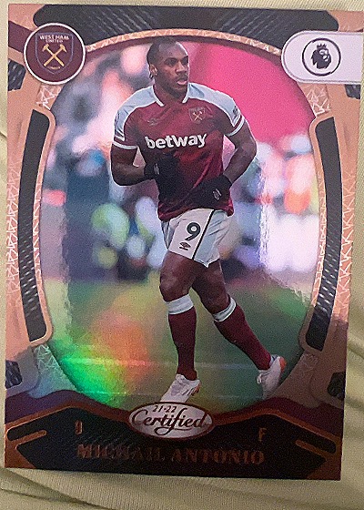 2021-22 Panini Certified Michail Antonio — front