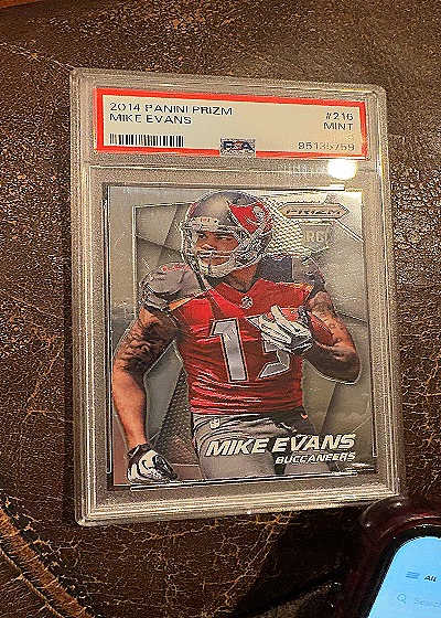 2014 Panini Prizm Mike Evans #216 — front