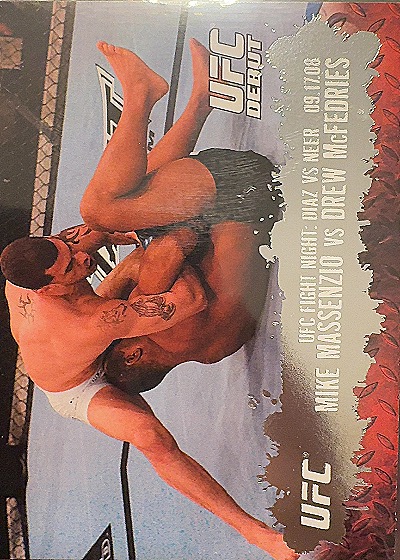 Mike Massenzio vs. Drew McFedries — front