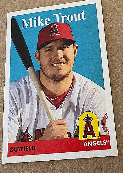 2019 Topps Archives #83 Mike Trout — front