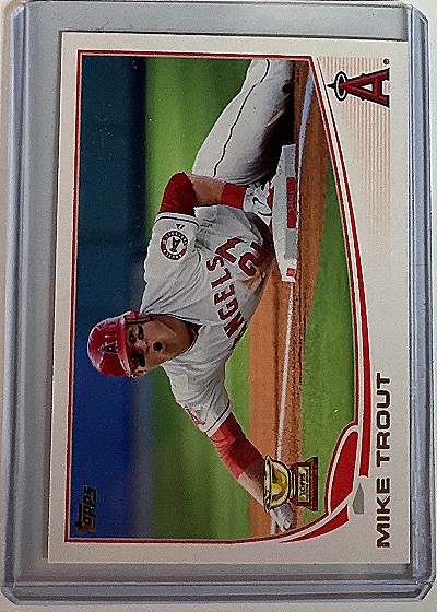 2013 Topps #27 Mike Trout — front