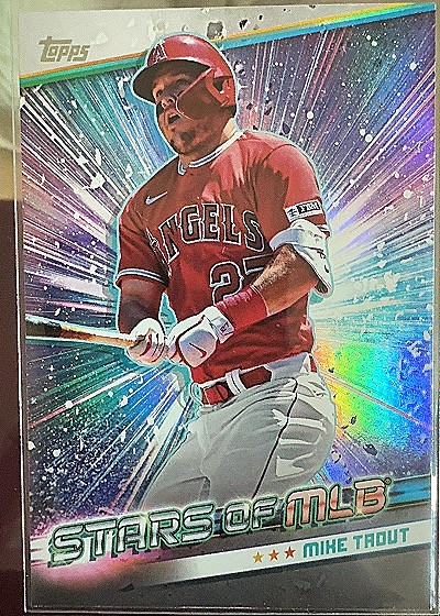 2024 Topps Stars of MLB Mike Trout — front