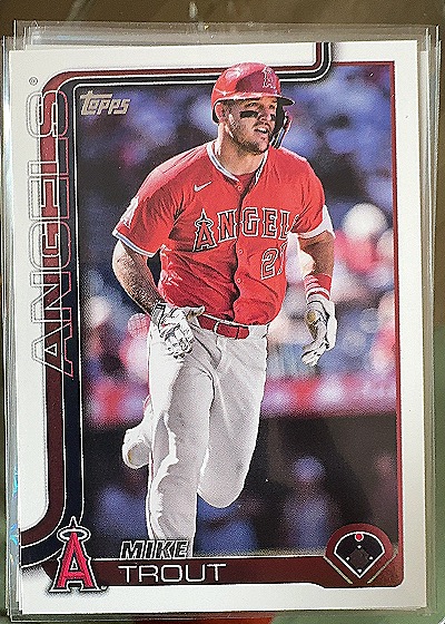 2025 Topps #200 Mike Trout — front