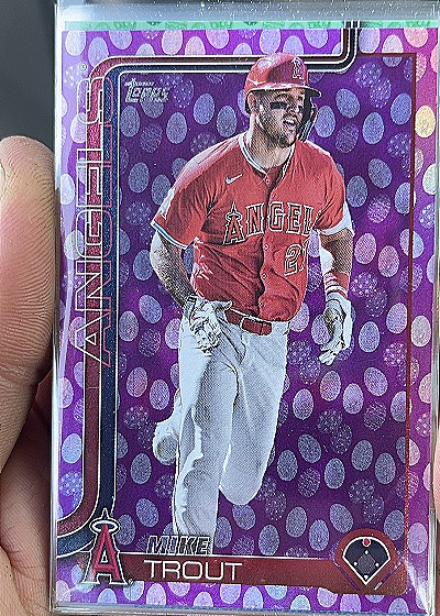 2025 Topps Mike Trout — front