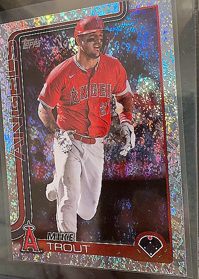 2025 Topps Series 1 Mike Trout — front