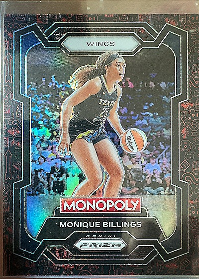 Monique Billings 2024 Panini Prizm Monopoly — front