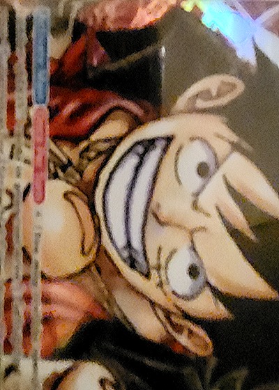 Weekly Jump 55th Anniversary Promo Card One Piece Supernovas Luffy — front