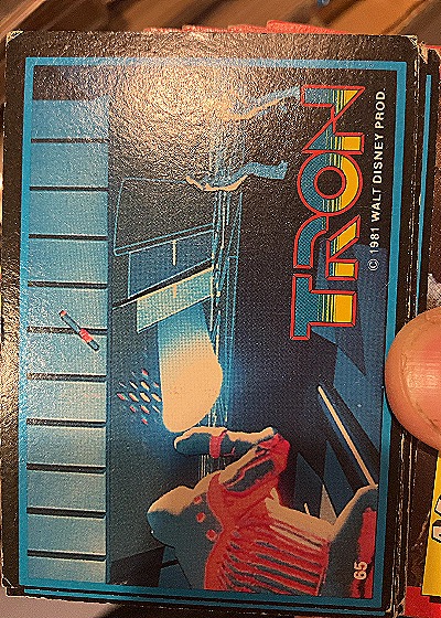 1981 Donruss #65 TRON — front