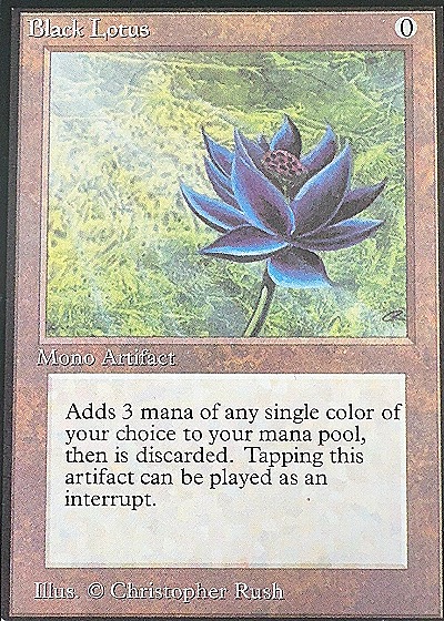 Black Lotus — front