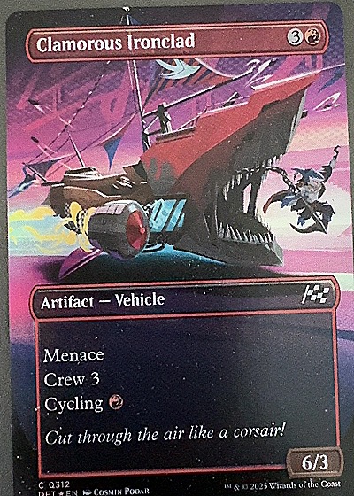Clamorous Ironclad — front