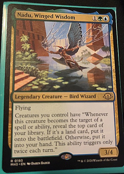 Nadu, Winged Wisdom — front