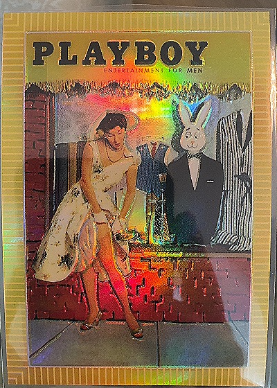 Playboy Chromium Cover Card - June 1955 - Vol. 2 No. 6 — front