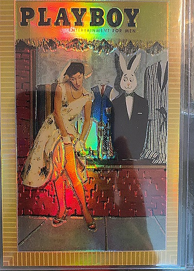 Playboy Chromium Cover Card - June 1955 - Vol. 2 No. 6 — front