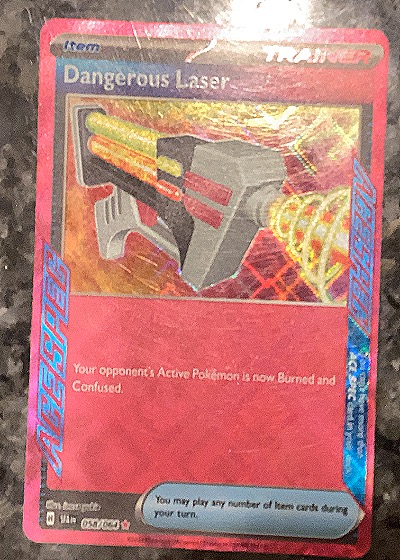 2024 Pokemon #058/064 Dangerous Laser — front