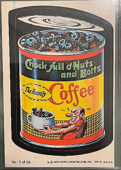 Chock Full o' Nuts and Bolts — front